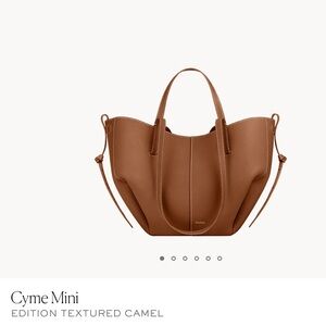 Polene Cyme Mini in Textured Camel
